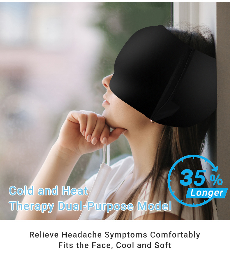 Cooling Gel Eye Mask for Headache Relief